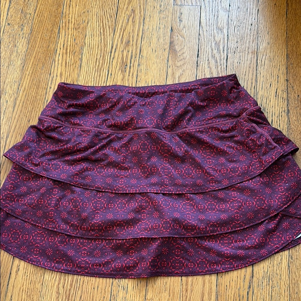 Athleta Purple Bubble Mini Skirt Athletic